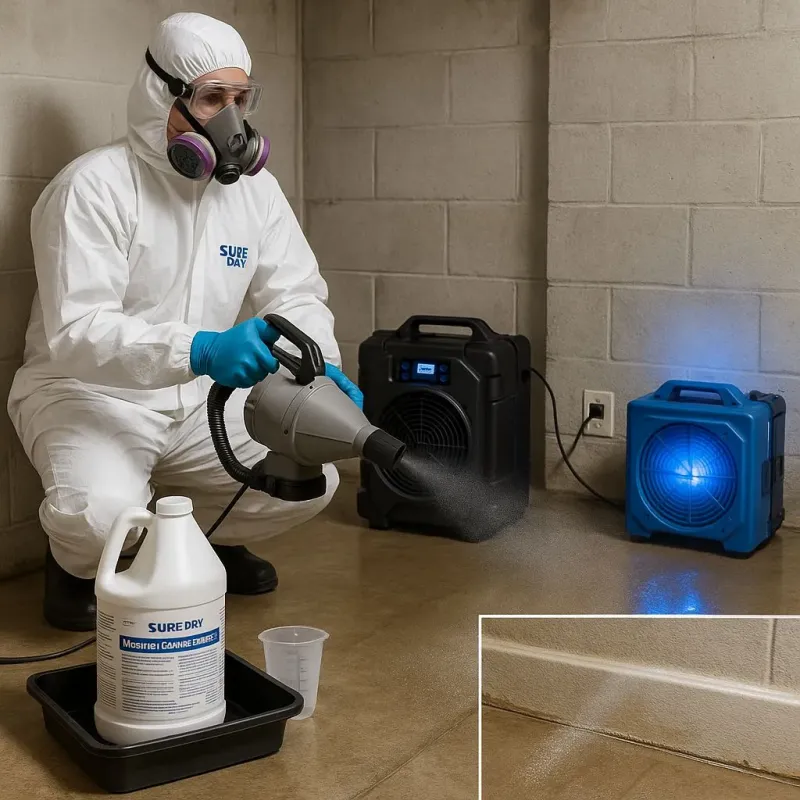 Sanitization and Odor Removal process in White Pigeon, MI