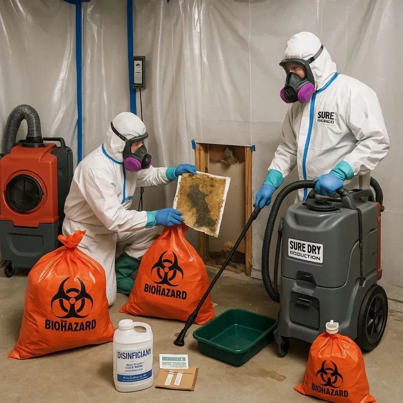 Contaminated Water Handling Protocols process in White Pigeon, MI